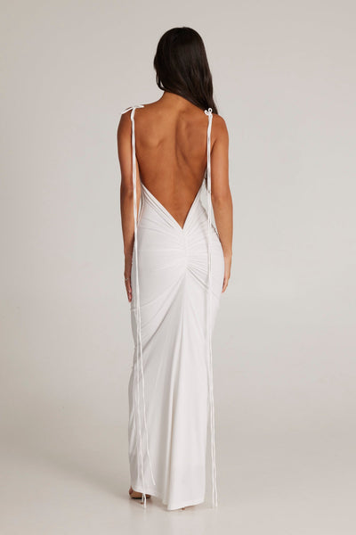 Jessy Long Lace Dress