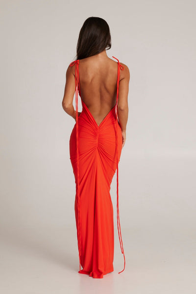 Jessy Long Lace Dress