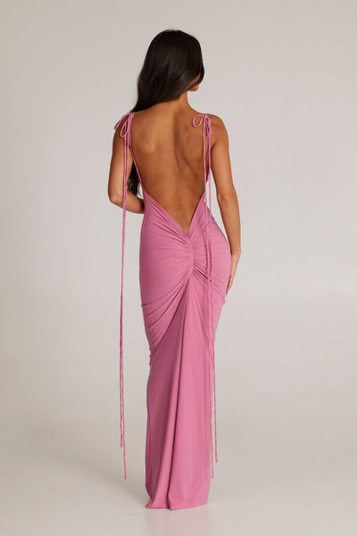 Jessy Long Lace Dress