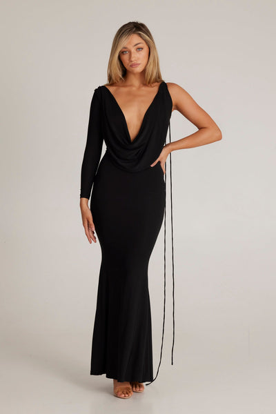 Emma Single Arm Sleeve Dress