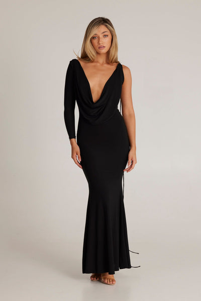 Emma Single Arm Sleeve Dress