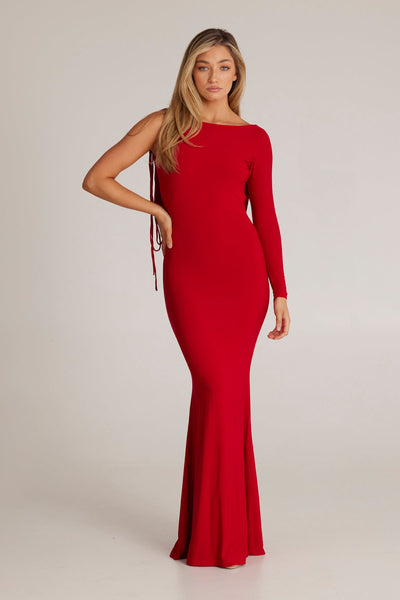Emma Single Arm Sleeve Dress