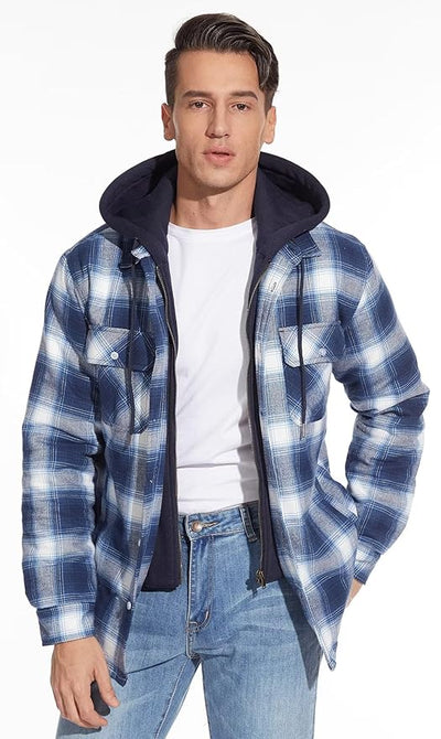 Hooded Polar Fleece Overshirt