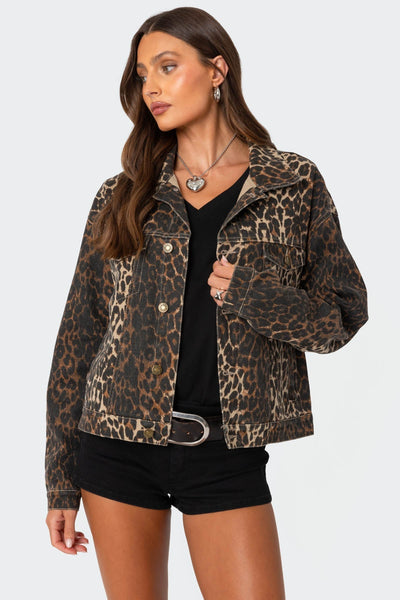 Veste léopard