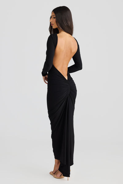 Elvy Elegant Longsleeve Dress